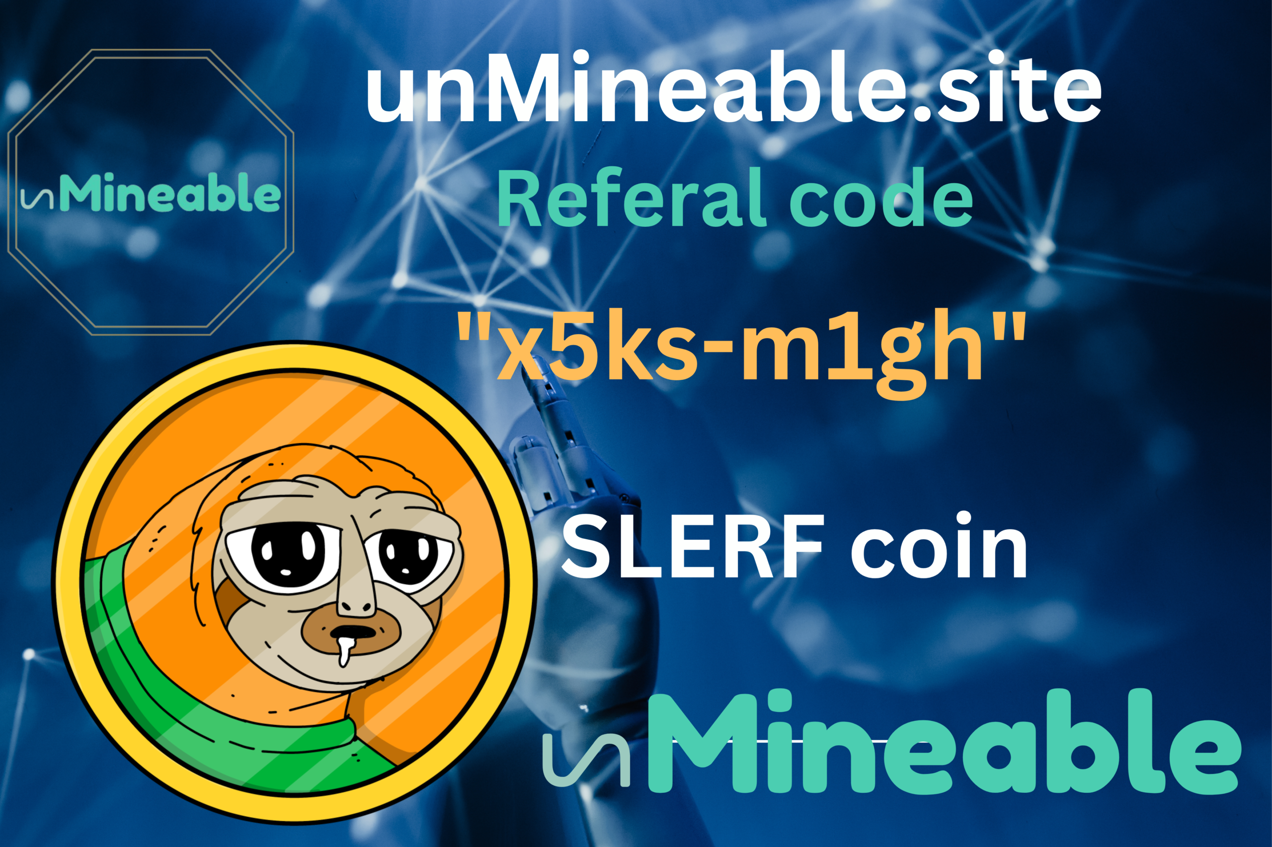 SLERF coin active referral code 2024: unmineable