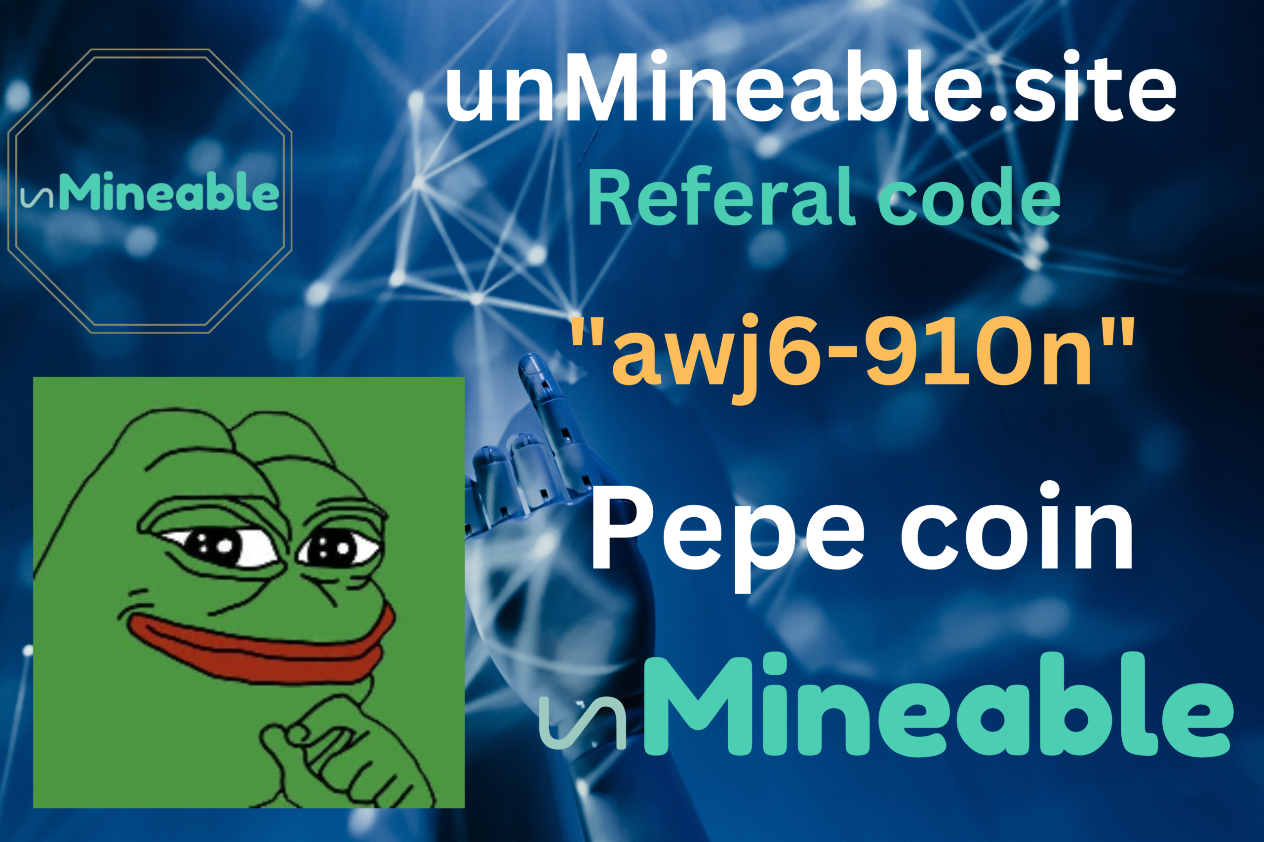 Pepe coin mining active referral code: unmineable