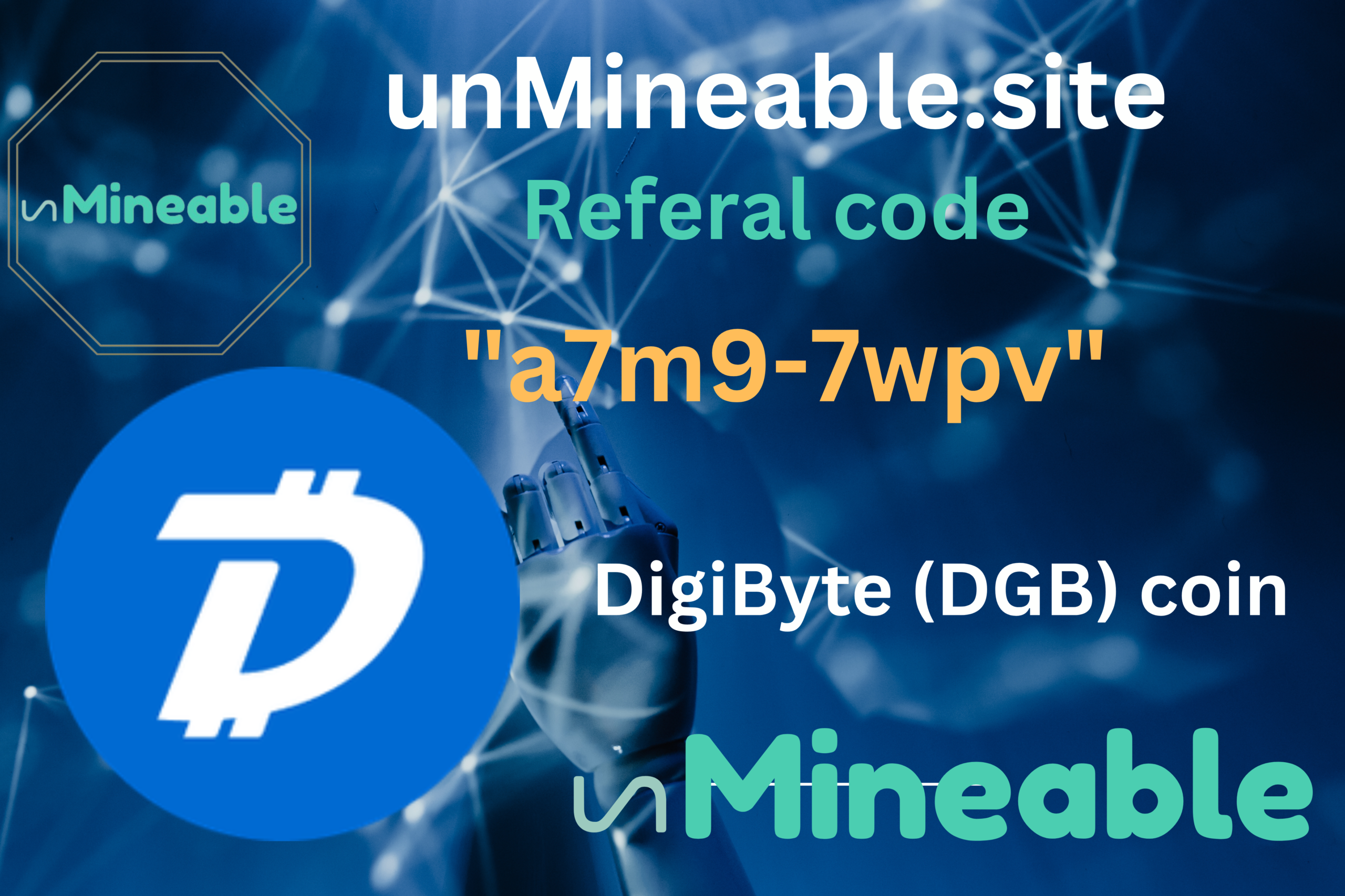 DigiByte (DGB) coin mining referral code: unmineable