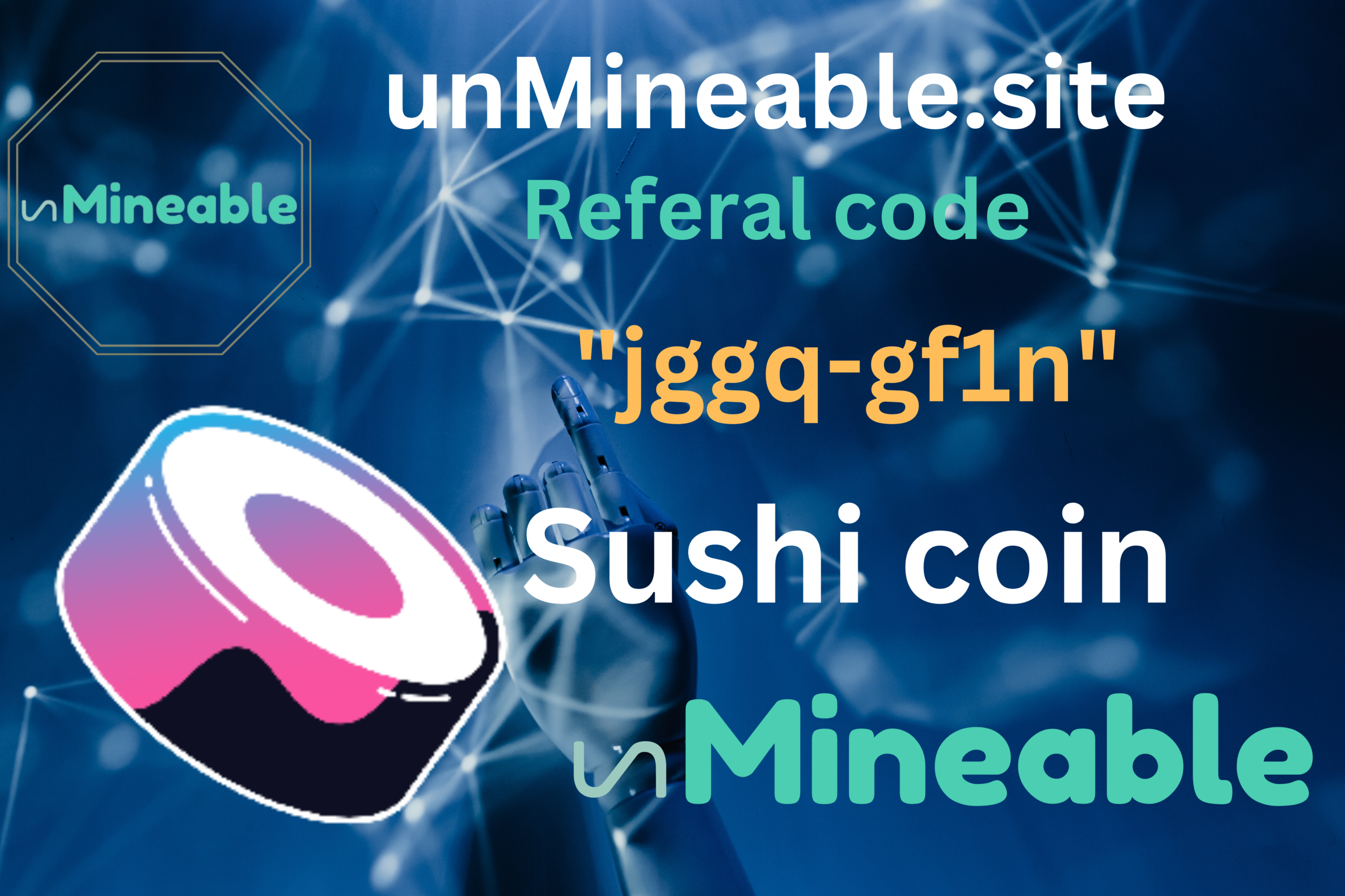 Sushi coin mining unmineable referral code