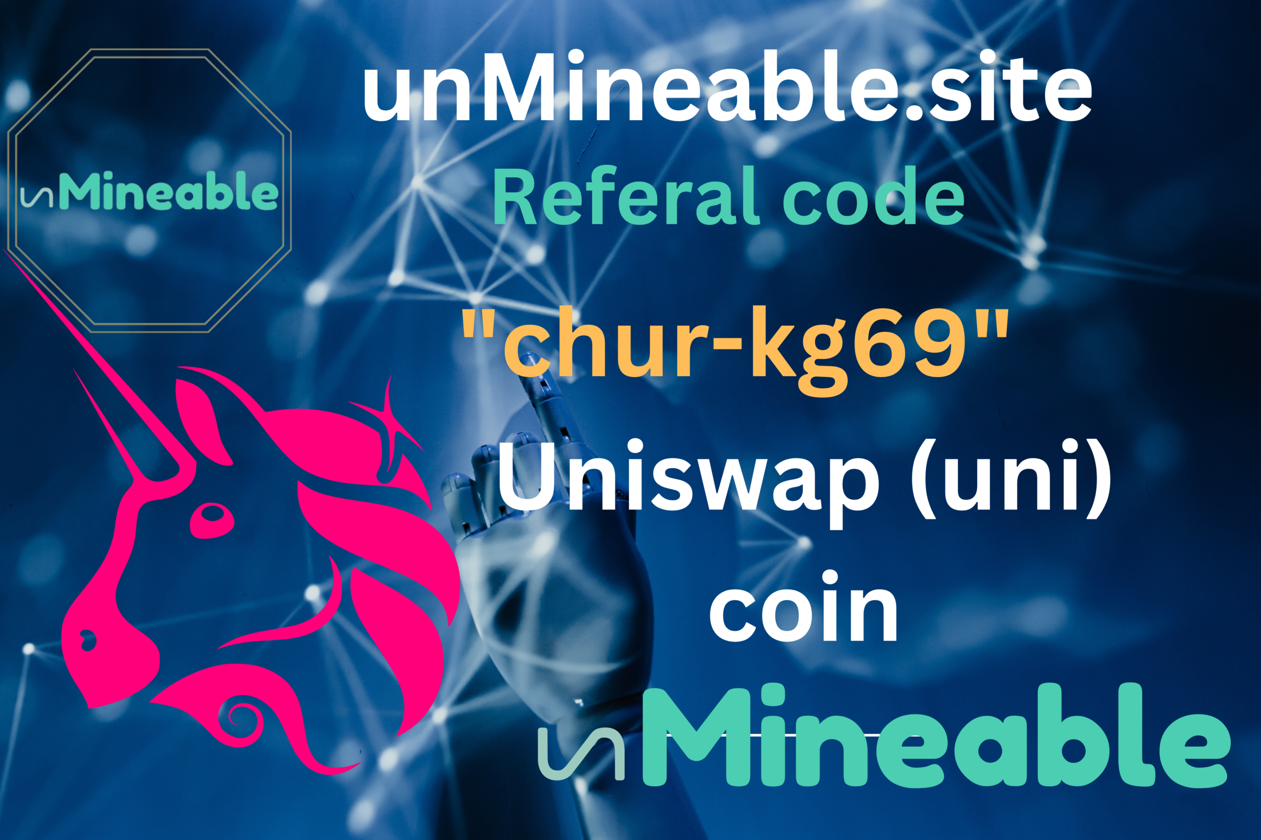 Uniswap (uni) coin mining referral code: unmineable