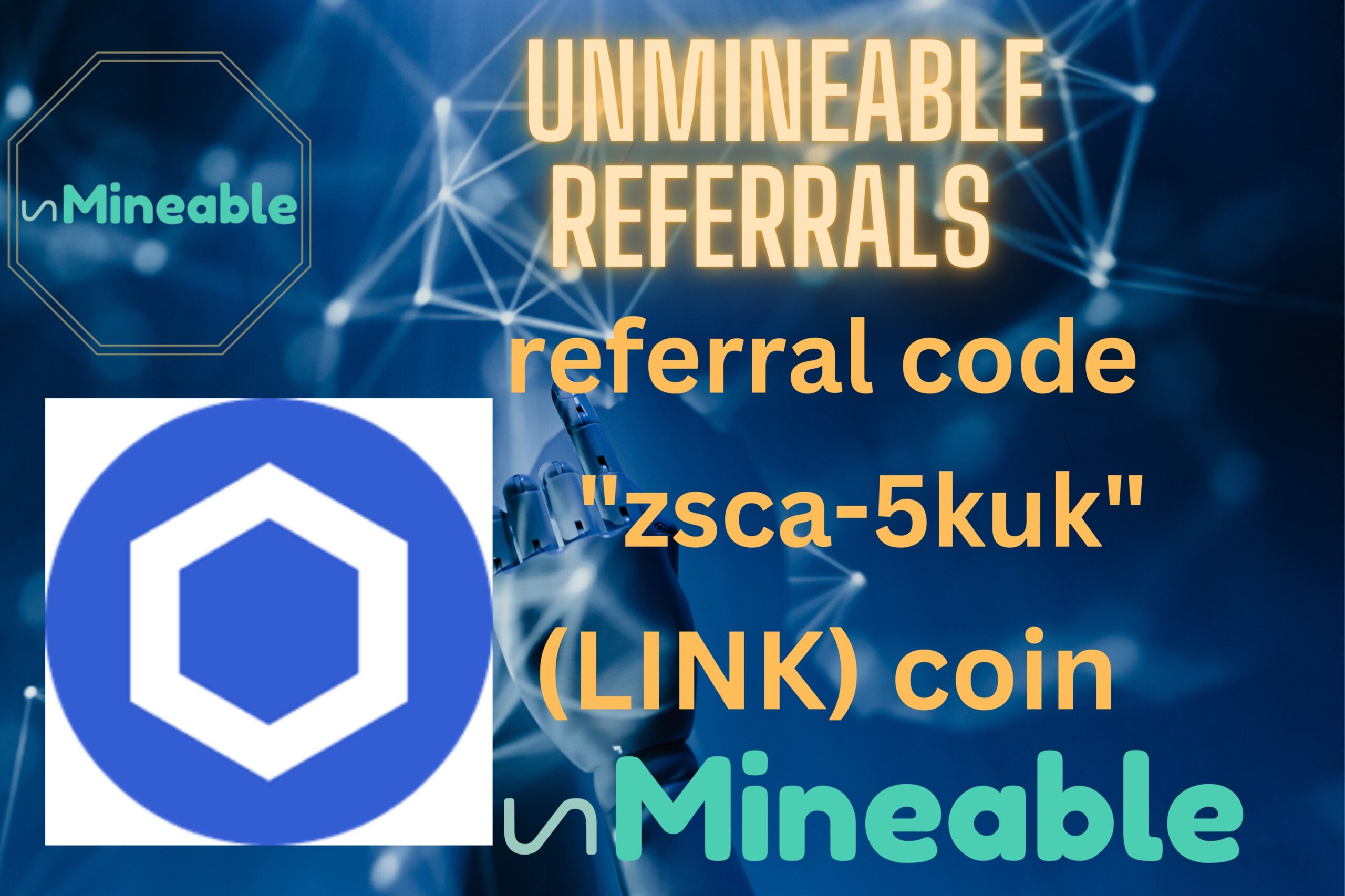 ChainLink (LINK) coin mining referral code: unmineable