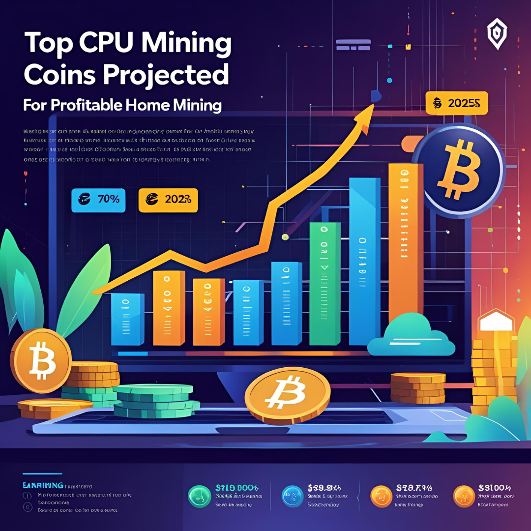 Top CPU Mining Coins in 2025: Best Options for Profitable Home Mining