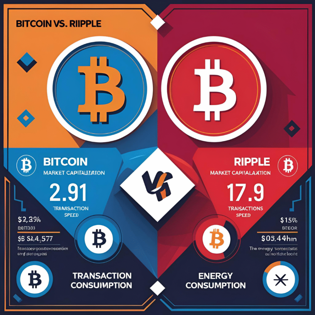 Bitcoin vs. Ripple: Who’s the True Crypto King?