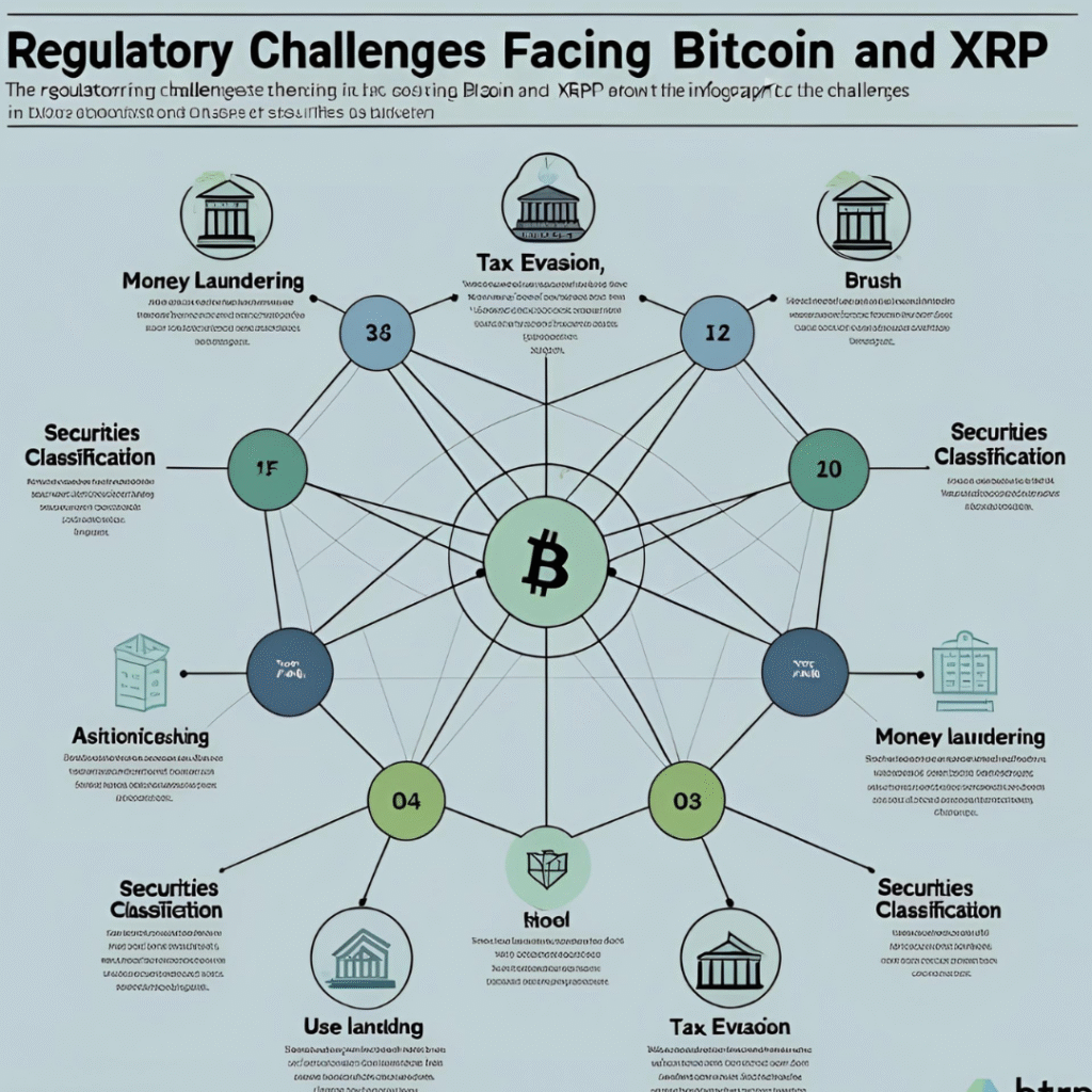 Regulatory Challenges Facing Bitcoin and XRP