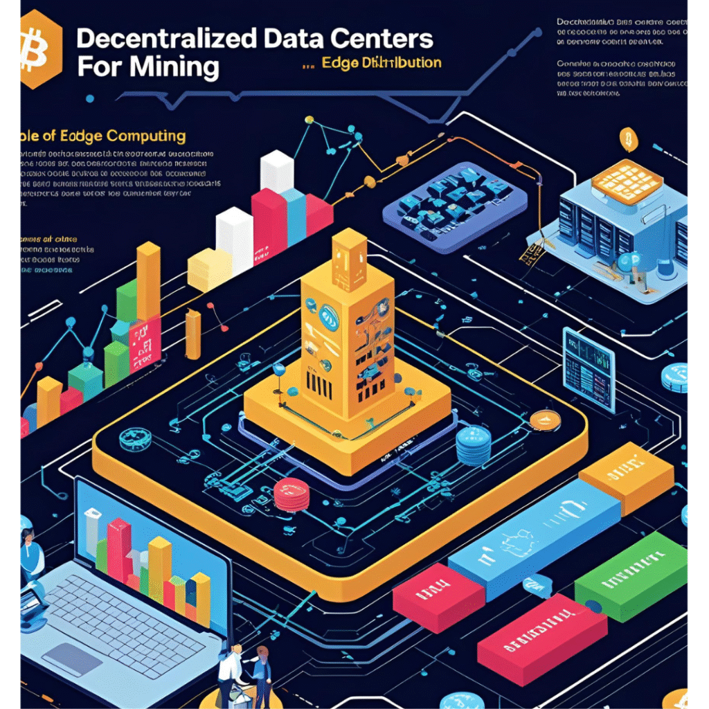 Decentralized Data Centers for Mining-The Role of Edge Computing